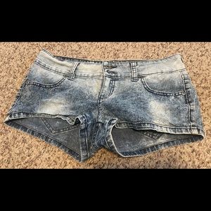 Acid Washed Shorts
